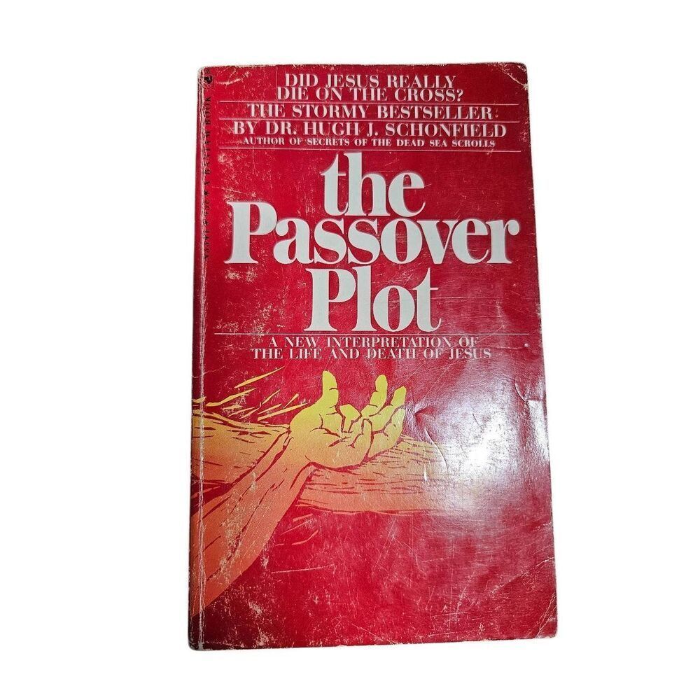 The passover plot by Hugh J. Schofield- bantam book